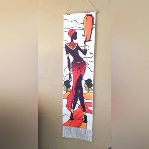 NWT Wall Decor Strong African Woman - Picture 2 of 8